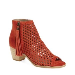 Matisse indie cut out tassle booties